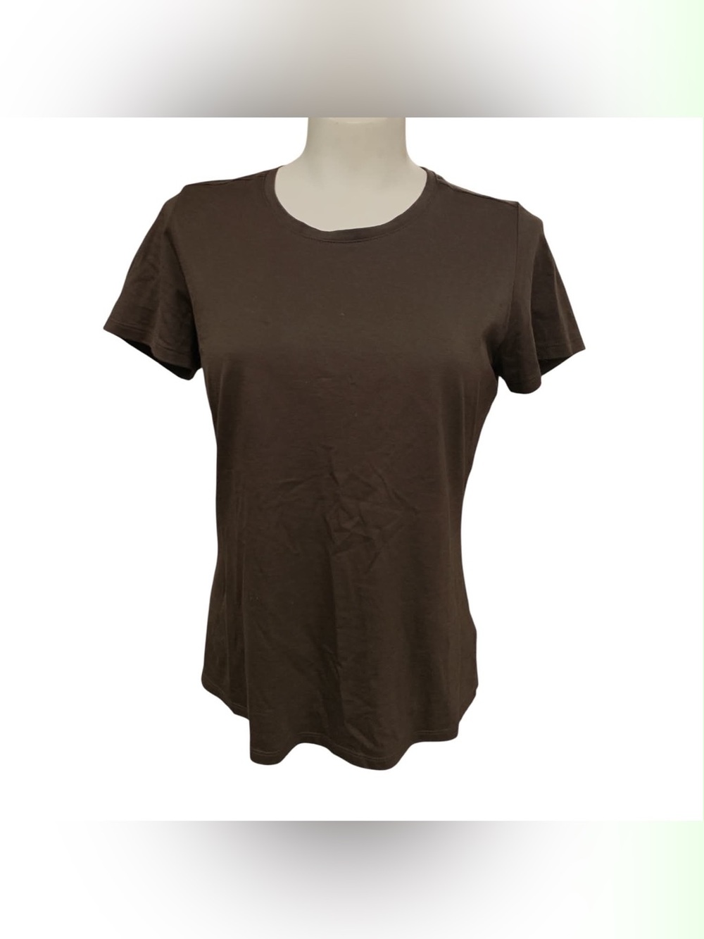 Denver Hayes Short Sleeve Crew Neck Tee - Brown Size S